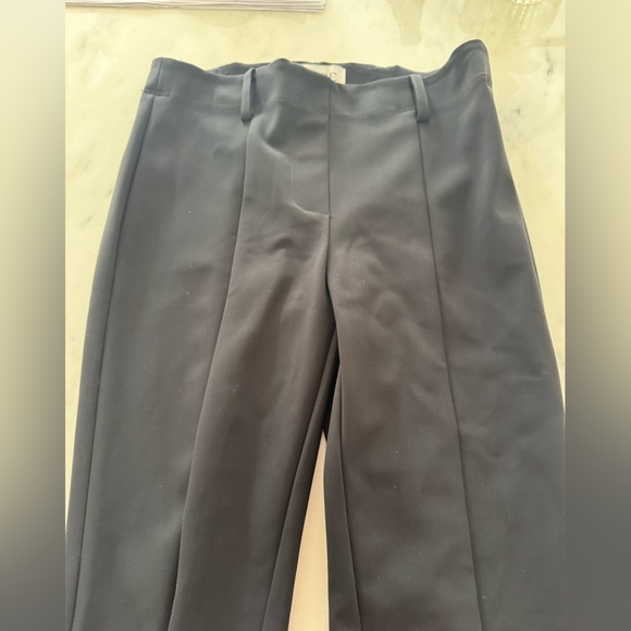 Paire- Black Farrah Highwaisted  Bow Tie Flare Pants - Picture 5 of 5